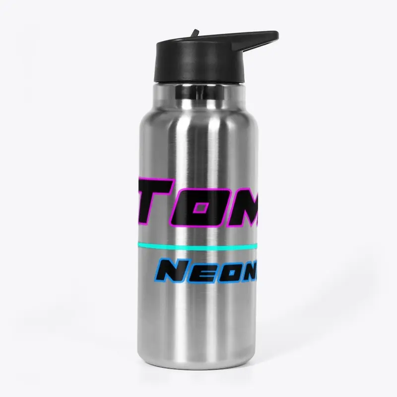 TomNK21 / NeonKnights Logo Water Bottle